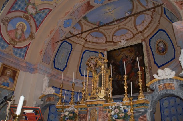Sabato 25 luglio 2022 visite guidate gratuite alla  Cappella di San Giacomo di Prazzo Superiore ed alla Parrocchiale di  Marmora