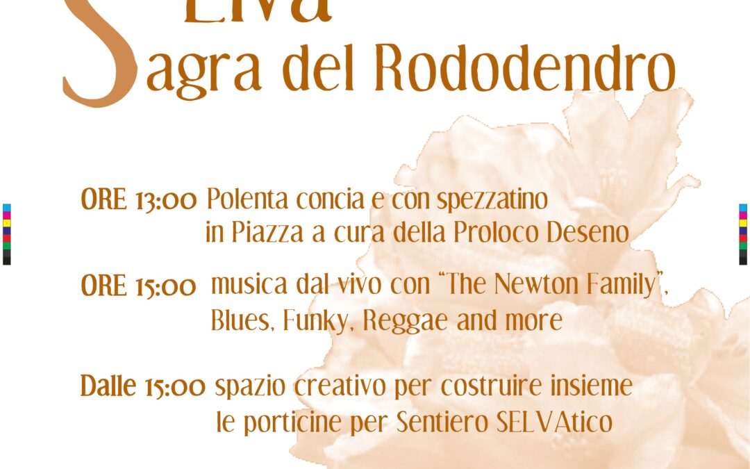 Sagra del Rododendro ad Elva