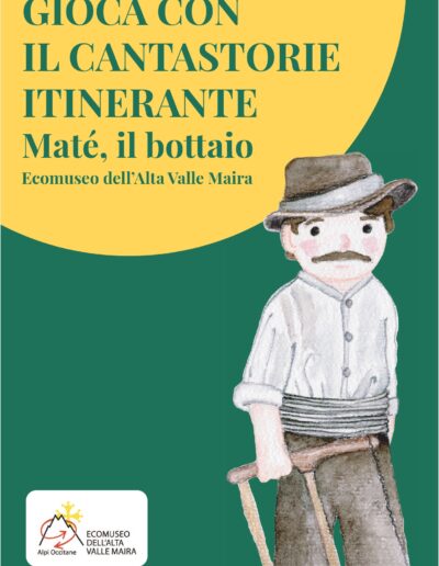 Laboratori per le scuole “IL CANTASTORIE ITINERANTE ” venerdì 26 maggio a Prazzo