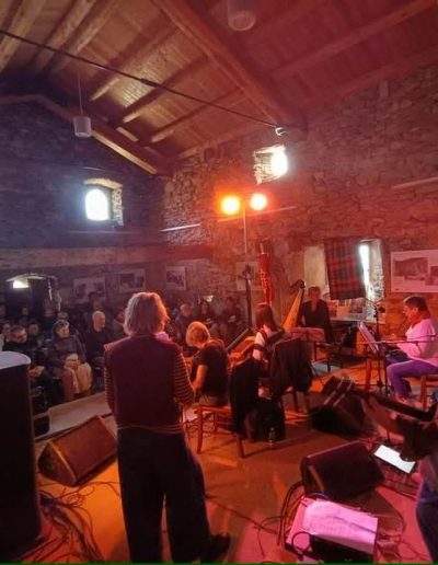 Successo di pubblico per il Concerto delle OCCITANAS  al Cantunal di B.ta Castellaro a Celle di Macra