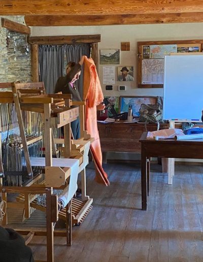 Progetto RiattivaMenti: iniziato il Corso di Tessitura a Prazzo il 11-12-13 maggio