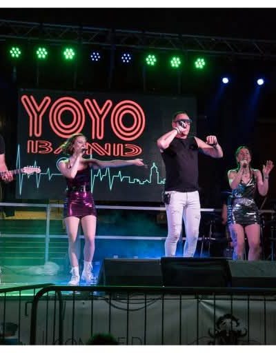 IX Rassegna CINE&MUSICA E.. con il concerto della YOYO BAND domenica 9 agosto a Prazzo Inferiore