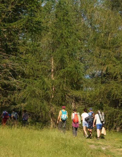 A Celle di Macra sabato 11 luglio 3° incontro del Laboratorio di Terapia Forestale del progetto RiattivaMenti
